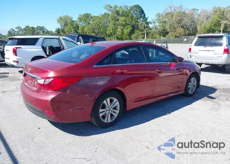 2014 Hyundai Sonata Gls z USA, uszkodzony, nr VIN 5NPEB4AC3EH880797